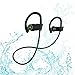 U8 ,black Bluetooth Headset, Sweatproof Wireless, Earbuds Stereo, Wireless Earbuds Compatible with iPhone XS X 8 Plus 8 Plus 7 and Samsung Bluetooth Headphones