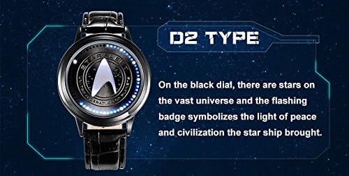 star trek led watch