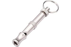 Dog Whistle to Stop Barking for Dogs,Pet Training Adjustable Ultrasonic Sound Key Chain Dog Whistle Training to Stop Barking 