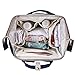 Diaper Bag,Becmd Large Capacity Diaper Bag Backpack,Multi-Function Travel Backpack Nappy Bag,Nurse bag,Fashion Mummy Bag,Waterproof for Baby Care,Stylish and Durable (Grey)