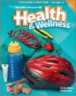 Macmillan/Mcgraw-Hill Health & Wellness: Teacher's Edition ...