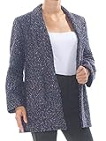 NINE WEST Women's 4 Button Notch Collar Double
