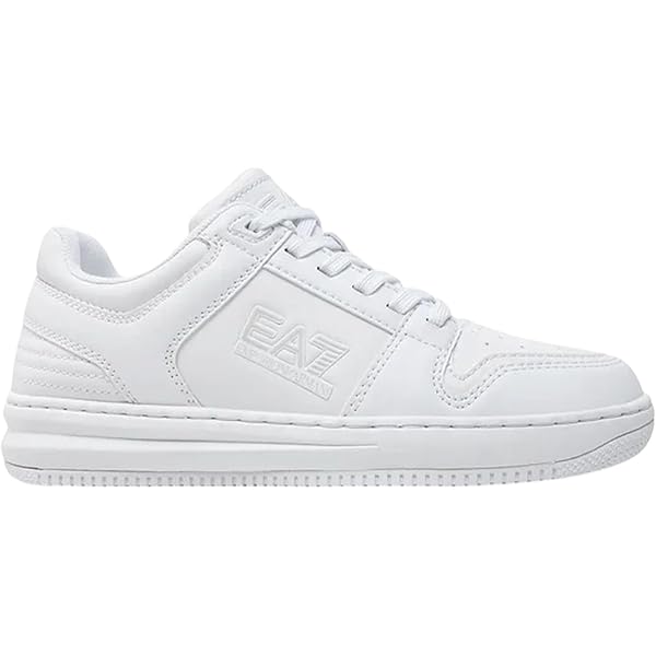 Amazon.com | EA7 Emporio Armani Training Unisex Faux Leather White