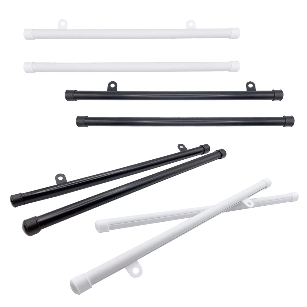XINGSUI Poster Frame Frames 33 cm-4 sets Hanging Kit for Canvas Artwork Art Print,for Posters, Pictures, Prints, Photos, Maps, Scrolls(2 black and 2 white) — image 1