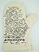 Michigan Oven Mitt-Upper & Lower Peninsula Map-White (Oatmeal)-Qty-1