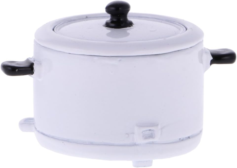 Amazon ノーブランド品 ミニ 電気炊飯器 ライススプーン付き 1 12 ドールハウス ミニチュア 調理器具用 家具 おもちゃ