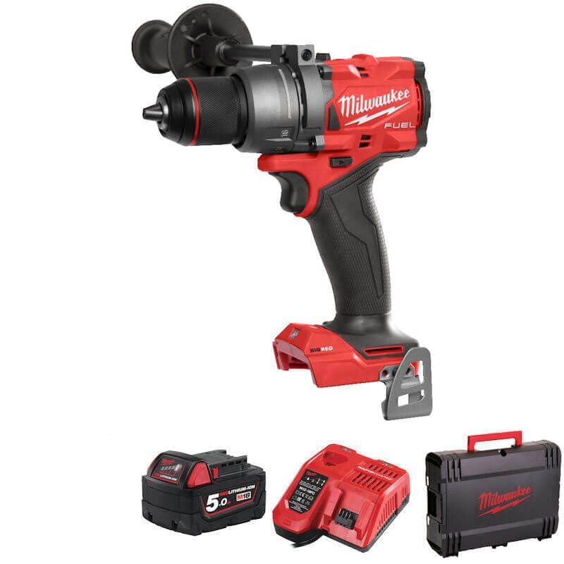Milwaukee M18FPD3-502X Fuel™ Cordless Hammer Drill