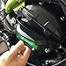2 pcs Motorcycle Frame Sliders Engine Falling rash Protector For Kawasaki Z900 2016 2017 2018 -Green