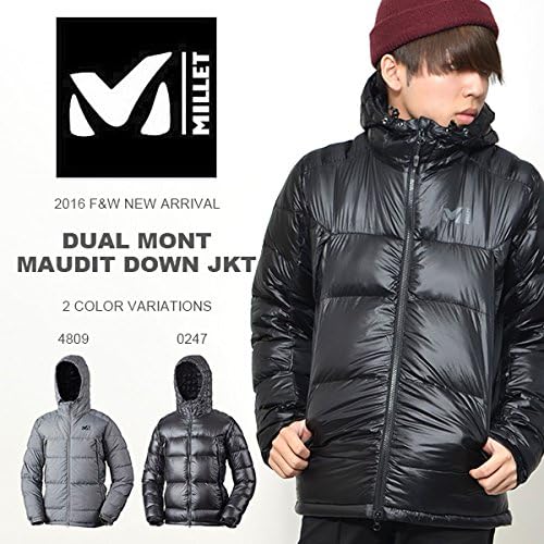 Amazon Millet ミレー ジャケット メンズ Dual Mont Maudit Down Jkt デュアル モンモディー ダウン ジャケット 防寒 撥水 軽量 アウトドア Euro M 日本l 4809 Heather Grey Miv M 4809 コート ジャケット 通販