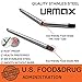 URMax Creative Collapsible stainless steel straw, Folding Drinking Straw, Eco-Friendly Food Grade TPE Tube and Stainless Body Collapsible Reusable Straw with Metal Box - Black