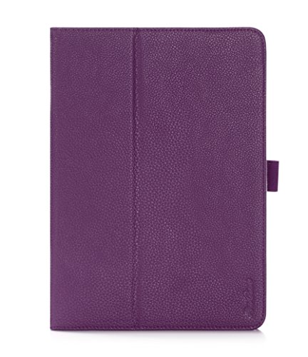 ProCase Galaxy Tab S2 9.7 Case - Stand Folio Cover Case for Galaxy Tab S2 Tablet (9.7 inch, SM-T810 T813 T815), with Hand Strap, auto Sleep/Wake (Purple) (Best Os For Samsung Galaxy S2)