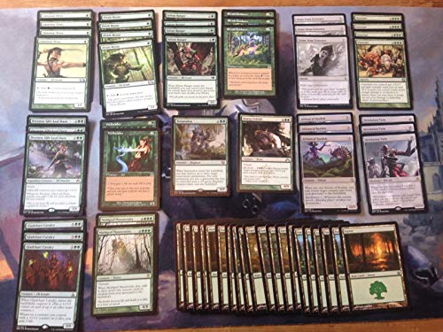 Mono Green Elf Ramp Deck - Modern Legal - Custom Built - Magic The Gathering - MTG - 60 Card