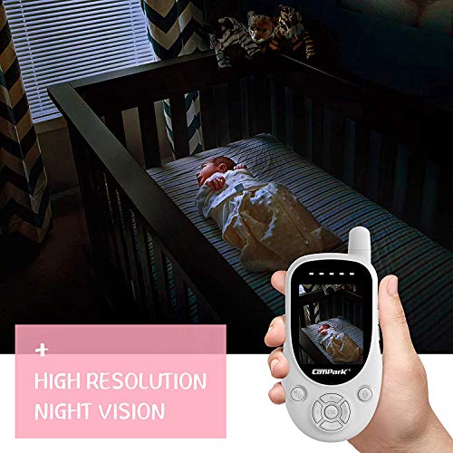 image for Campark Baby Monitor 2.4GHz Wireless Video Digital Baby Camera with 10