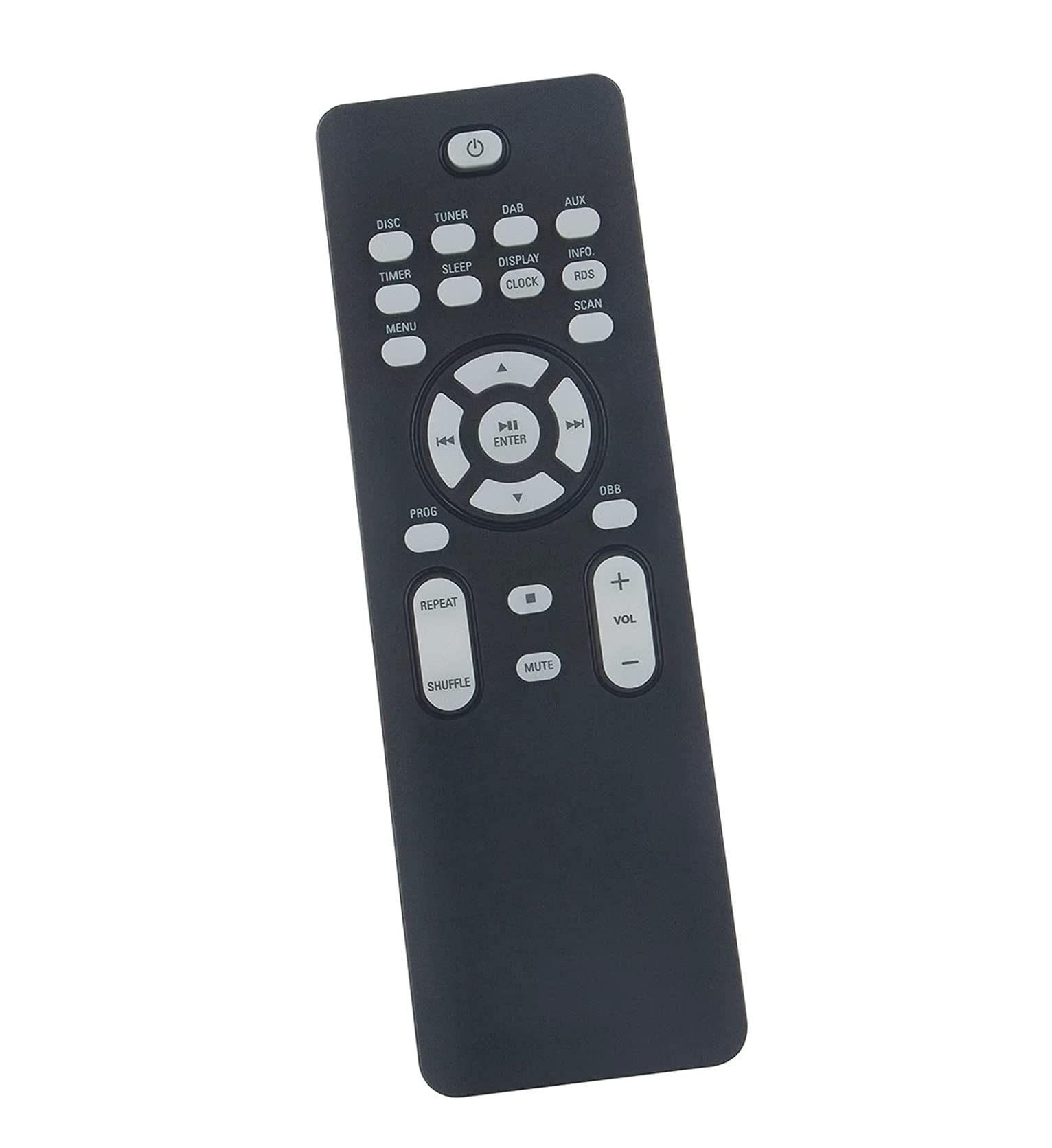 AULCMEET RC2022403/01 Replacement Remote Control Compatible with Philips Micro Hi-Fi Speakers Home Audio System MCB146 MCB146/05