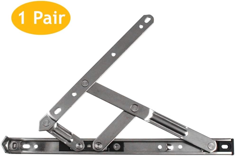 Window Hinge Friction Stays, Tiberham 2 Pcs Heavy Duty Window Friction