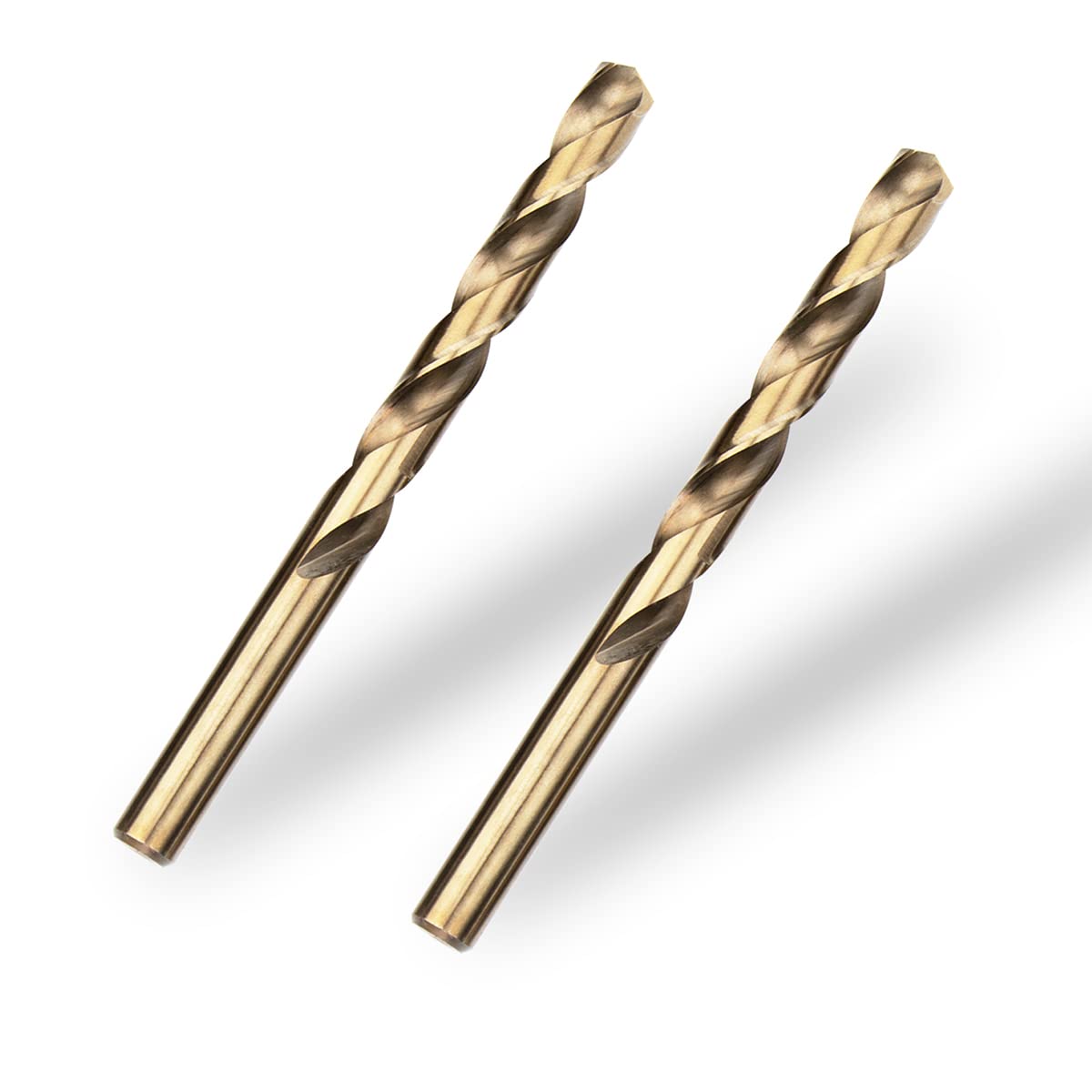 Meccion HSS Cobalt Jobber Drill Bit 2pcs 9.5mm Twist Drill Bit for Drilling Stainless Steel and Metal — image 1