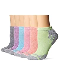 Hanes Paquete de 6 zapatillas deportivas para mujer Cool Comfort No Show