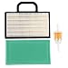 Harbot GY20575 MIU11286 Air Filter with Pre Cleaner Fuel Filter for John Deere LA120 LA130 LA140 LA150 L120 L118 LA135 LA145 D130 D140 GY21056 Lawn Tractor primary