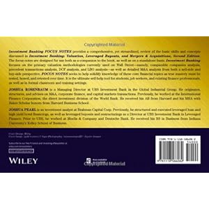 Investment Banking Focus Notes