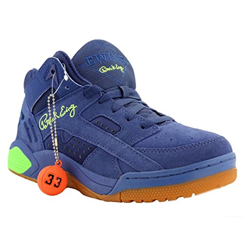 green patrick ewing shoes