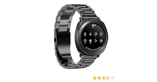 Samsung Gear S4 Correas de Acero Inoxidable Banda de Pulsera ...