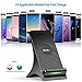 Wireless Charger, KingYue Qi Certified 10W Fast Charging Stand with Fan for S9/S9 Plus/Note 9/8/5/ S8/S8 Plus/S7/S7 Edge, 7.5W Fast Charging Pad for iPhone Xs Max/XS/XR/X/8/8 Plus (No AC Adapter)