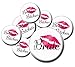 8 Bride's Bitches Buttons - Bachelorette Buttons - Bridal Party Buttons - Brides Bitches