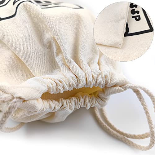 LANBAIHE You've Been Ducked Duck Duck bag Rubber Duck Burlap Drawstring Bag Reusable