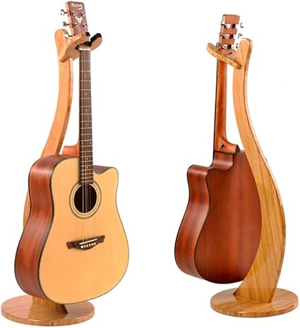 Amazon Yagiya ギタースタンド 木製 ロックスタンド ギタースタンド ギターベース用スタンド 収納 ベーススタンド ギターラック ギターハンガー ギターホルダー ギタースタンド ハンガー ホルダー 楽器 音響機器