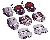 American Greetings Star Wars Rebels Masks, 8 Count, Party Supplies Novelty