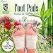TJ's Health Organic Sleep Foot pads | 30 rose & lavender feet patches to aid natural sleep | Clarity within