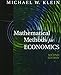 Mathematical Methods for Economics