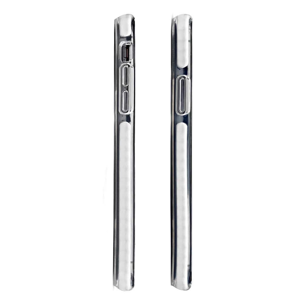 Cute Protective Girl Case for iPhone Xs X Clear with Glass Screen Protector by LFXTECH