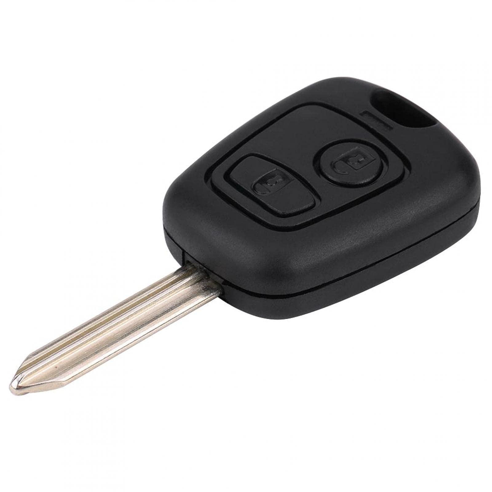 Remote Key, Key Fob, Dioche 2 Buttons Car Remote Key Fob 433Mhz for Saxo Berlingo