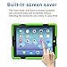 Ipad 2/3/4 Case, Kidspr Ipad CaseNewHot Super Protect [Shockproof] [Rainproof] [Sandproof] with Built-in Screen Protector for Apple Ipad 2/3/4 (Green/Black)