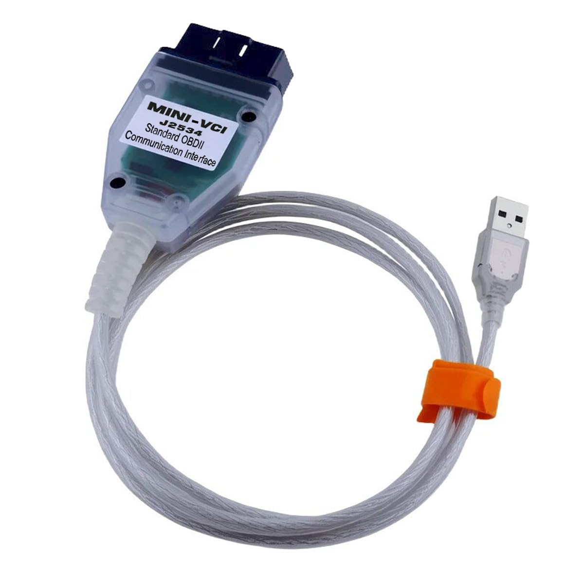 Photo 1 of Mini vci j2534 Cable v18.00.008, obd2 Scanner Adapter for gm tech 2, obdlink ex, USB, fixd car Diagnostic Tool for iPhone, Diagnostic Scanner, j2534 reprogramming Tool Supports Win xp win7 win10
