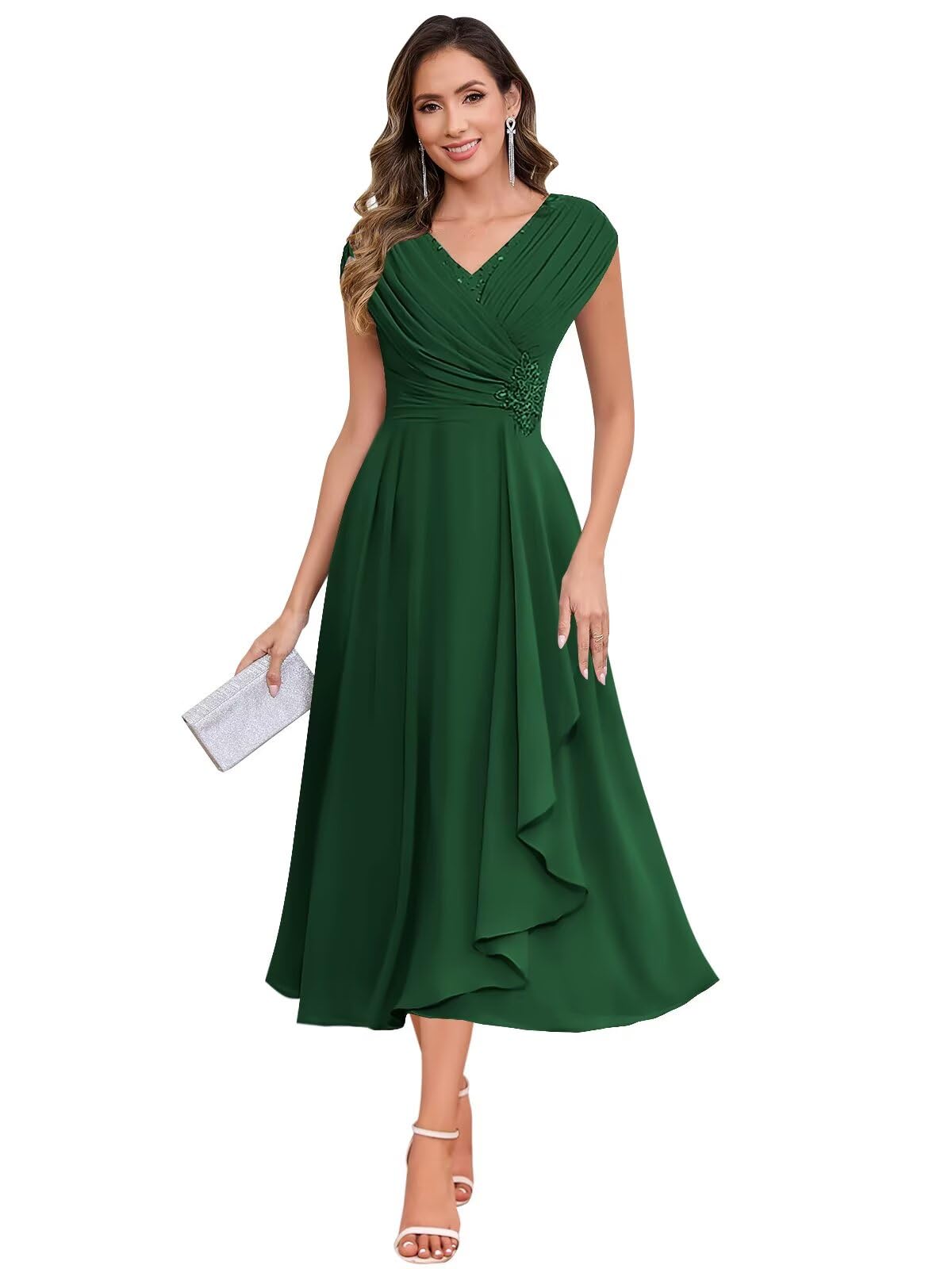 BOLENSYE Modest Grandmother of The Bride Dresses