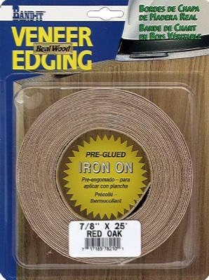 Band It 7/8 in. W x 25 ft. L x .030 in. Cherry Real Wood Veneer Edging
