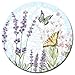 CounterArt Herb Garden Lazy Susan Glass Serving Plate