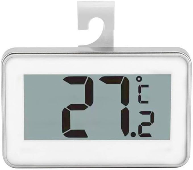 Digital Refrigerator Hanging Thermometer LCD Display