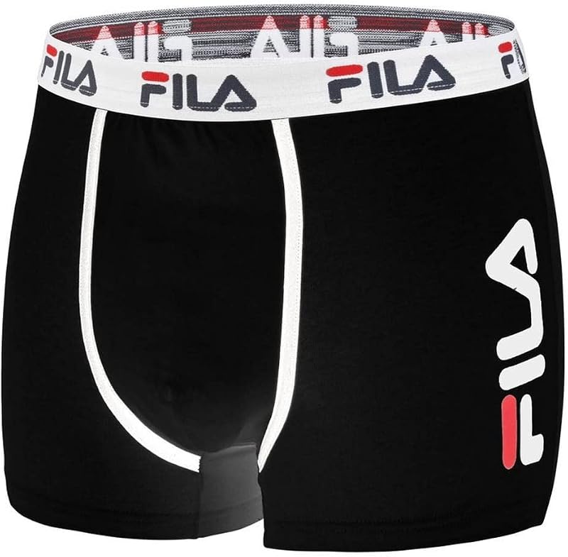 Boxer Uomo Cotone, libertà di movimento, confortevole, set di 4, Nero, Taglie M