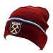West Ham United Authentic EPL Claret Knit Hat - Authentic EPL