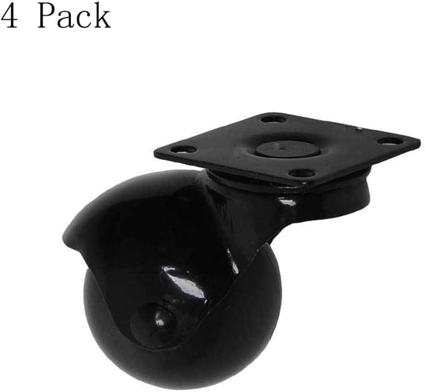 JHSLXD Barber Stool Caster 360 ° Rotation Caster Chair Caster Ball