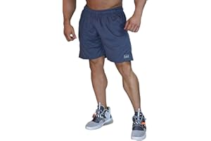 CRAZEE WEAR Relaxed Fit Black Microfiber Dri-Fit Shorts