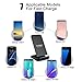 PLESON Fast Wireless Charger, Qi Certified 10W Fast Wireless Charging Pad Stand for Samsung Galaxy S9/S9+ Note 9/8 S8/S8+ S7 Edge, Standard Charge for iPhone XS MAX/XR/XS/X/8/8 Plus-No AC Adapter