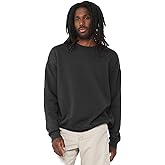 BELLA + CANVAS - Unisex Sponge Fleece Drop Shoulder Crewneck Sweatshirt - 3945 - Dark Grey - L