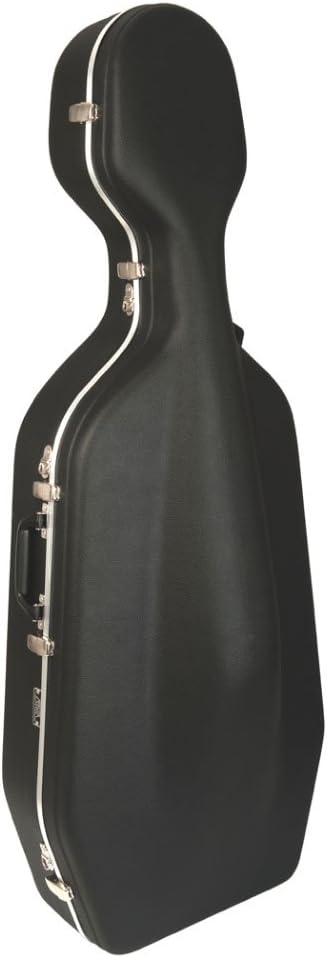 Hiscox STD-OC Liteflite Standard Cello Case in Black with Silver Interior