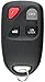 KeylessOption Keyless Entry Remote Control Car Key Fob for Mazda RX-8 RX8 KPU41805 Model 41848