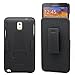 Galaxy Note 3 Case, Aduro Combo Shell & Holster Case Super Slim Shell Case w/Built-in Kickstand + Swivel Belt Clip Holster for Samsung Galaxy Note 3 (Retail Packaging)