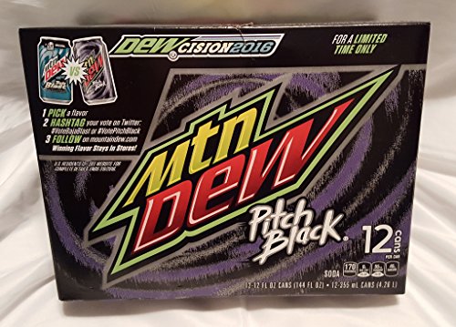 Mountain Dew Dewcision Baja Blast or Pitch Black (Pitch Black)